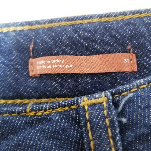 Anthropologie Pilcro Jeans The Annie High Rise Wide Leg Blue Denim - Picture 3 of 11